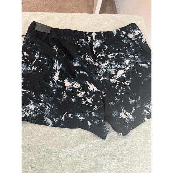 Mens VRST 5" Resort Shorts Slim Fit Lined Print Indigo Craft XL Nwt - Picture 6 of 6